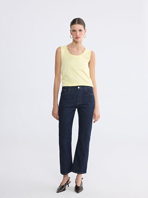 LCWAIKIKI Classic Flare Kadın Jean Pantolon - S6C064Z8-309