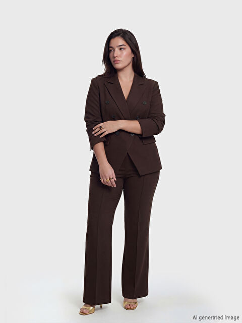 Soulife Petite İspanyol Paça Kadın Pantolon