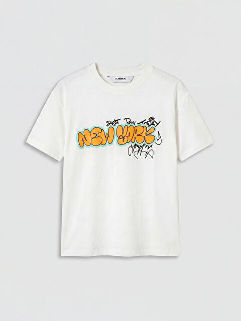 LCW Kids T-shirt BLANC Garçon