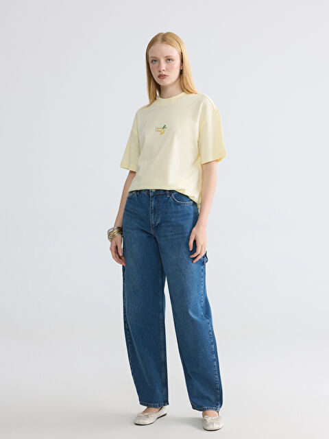 LCW Modest Baggy Fit Kadın Jean Pantolon