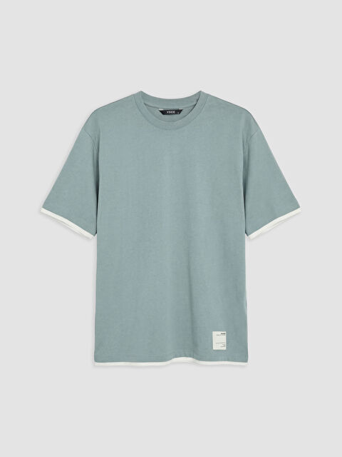 XSIDE Bisiklet Yaka Penye Erkek Tişört