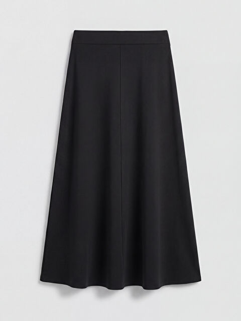 LCW Grace Beli Lastikli Kloş Etek - S6A101Z8-CVL