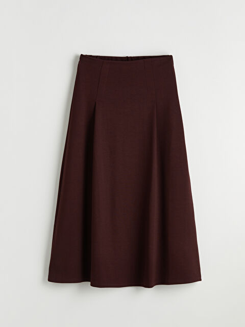 LCW Grace Beli Lastikli Kloş Etek	 - S6F101Z8-ZKL