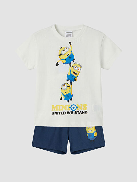 LCW baby Minions Baskılı Erkek Bebek Takım