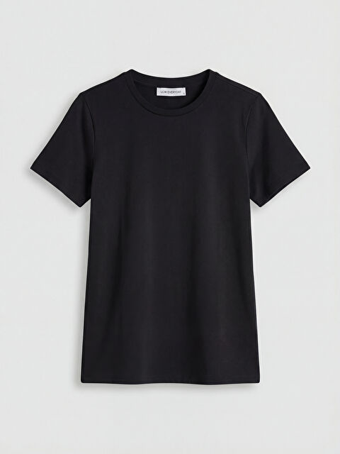 LCW EVERYDAY Bisiklet Yaka Kadın Tişört - S6C118Z8-CVL