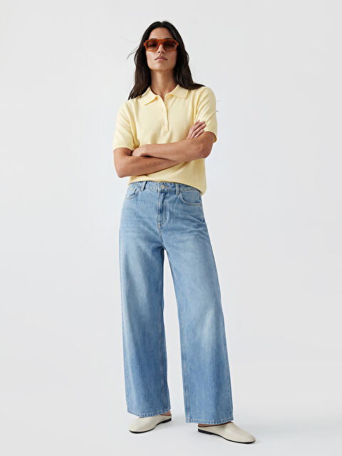 LCW Jeans Wideleg Kadın Jean Pantolon