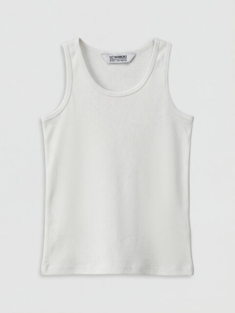 LCW Kids Bisiklet Yaka Erkek Çocuk Atlet - S6D119Z4-KXT