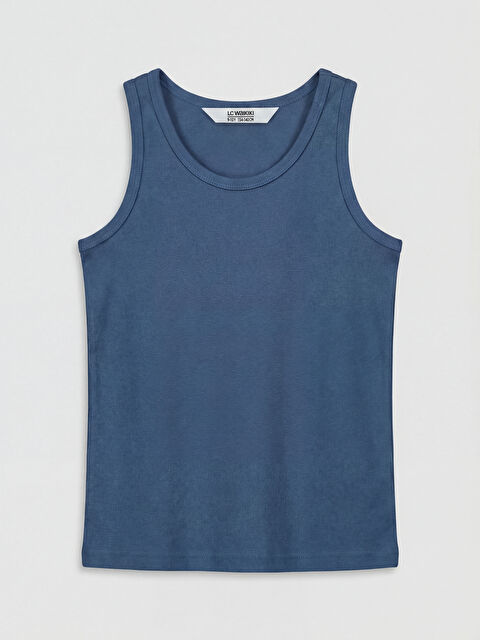 LCW Kids Bisiklet Yaka Erkek Çocuk Atlet - S6D119Z4-R4L