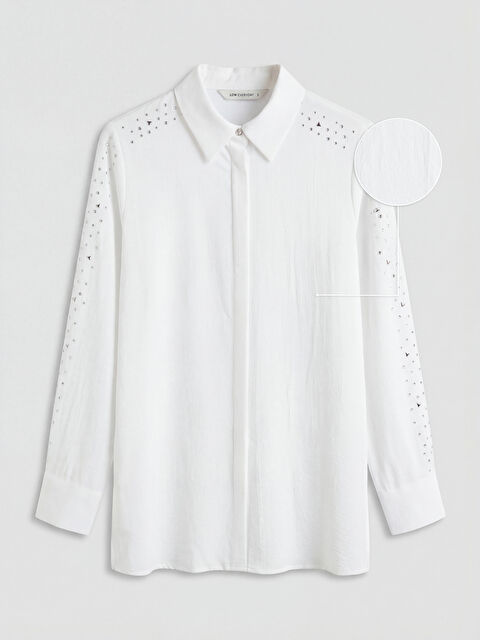 LCW EVERYDAY Taşlı Aerobin Kadın Gömlek Tunik - S6A120Z8-R9J