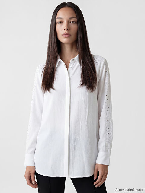 LCW EVERYDAY Taşlı Aerobin Kadın Gömlek Tunik