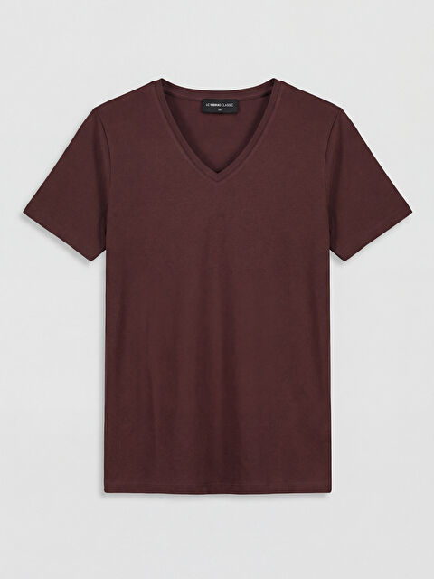 LCWAIKIKI Classic V Yaka Kadın Tişört	 - S6F121Z8-HHD