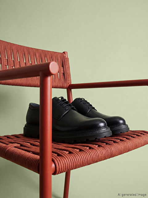 LCW STEPS Hakiki Deri Erkek Klasik Ayakkabı - S6D126Z8-HUC