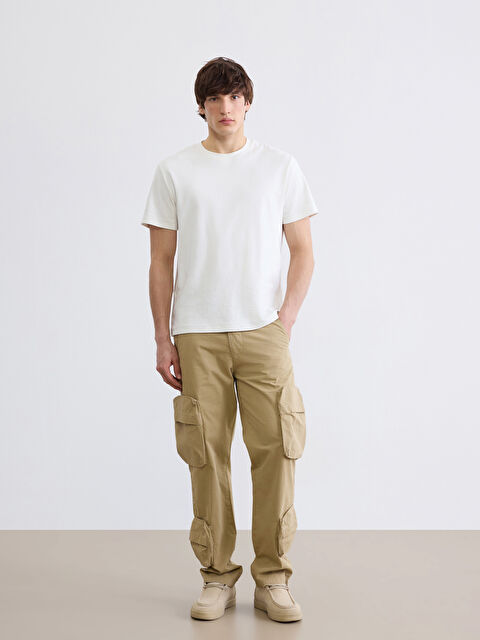 XSIDE Rahat Kalıp Erkek Kargo Pantolon - S6D130Z8-HZZ