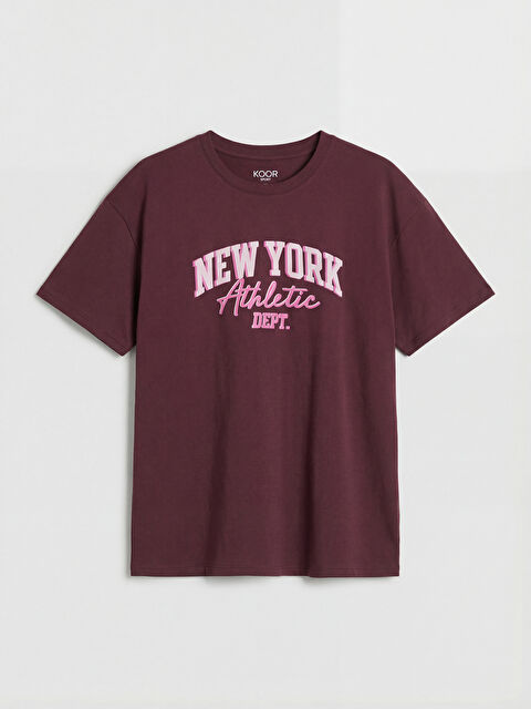 KOOR SPORT Bisiklet Yaka Kadın Spor Tişört - S6B135Z8-HMS