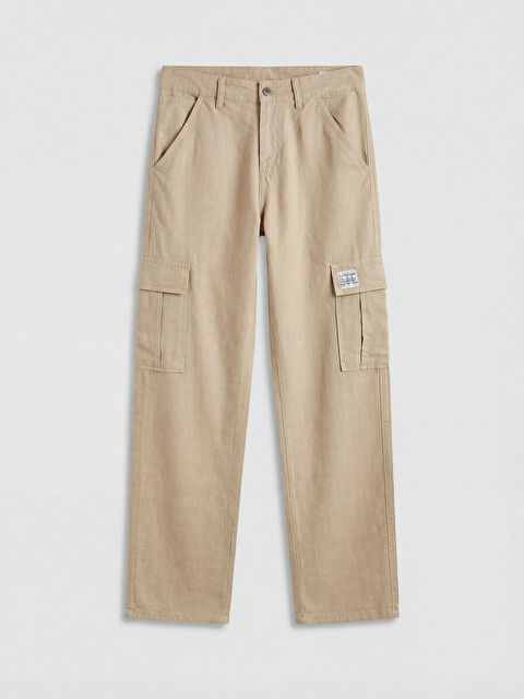 XSIDE Standart Kalıp Kargo Cepli Erkek Pantolon - S6D136Z8-PSD