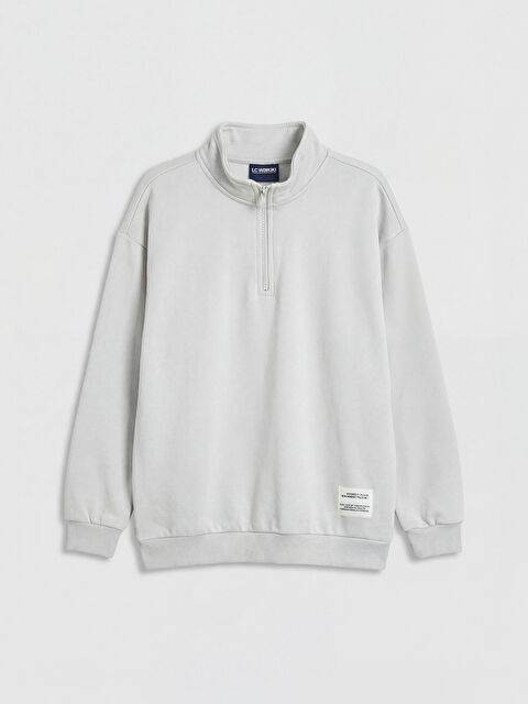 LCW Kids  Dik Yaka Erkek Çocuk Sweatshirt - S6A151Z4-ZAK