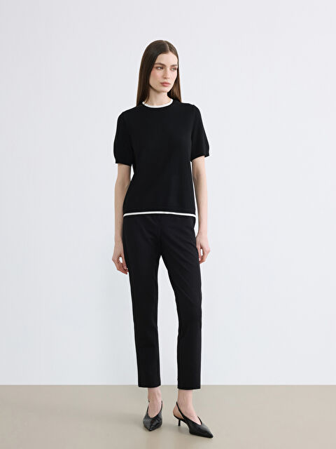 LCW Modest Beli Lastikli Dar Fit Kadın Pantolon - S6D155Z8-RQL