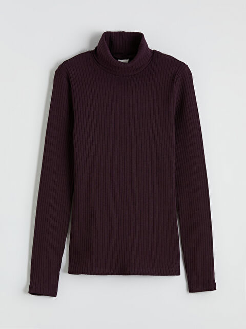 LCW Kids Balıkçı Yaka Kız Çocuk Tişört - S6C166Z4-HQ4