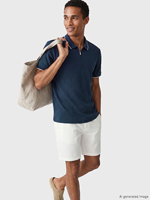 LCW Vision Polo Yaka Erkek Tişört - S6B173Z8-J2H