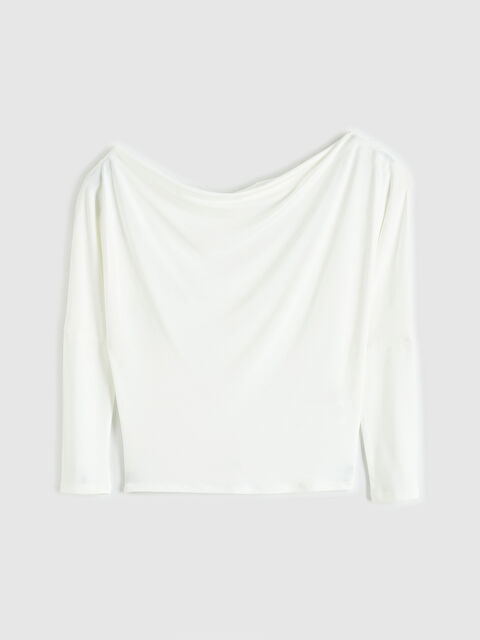 XSIDE Kayık Yaka Bluz - S6E176Z8-Q6K