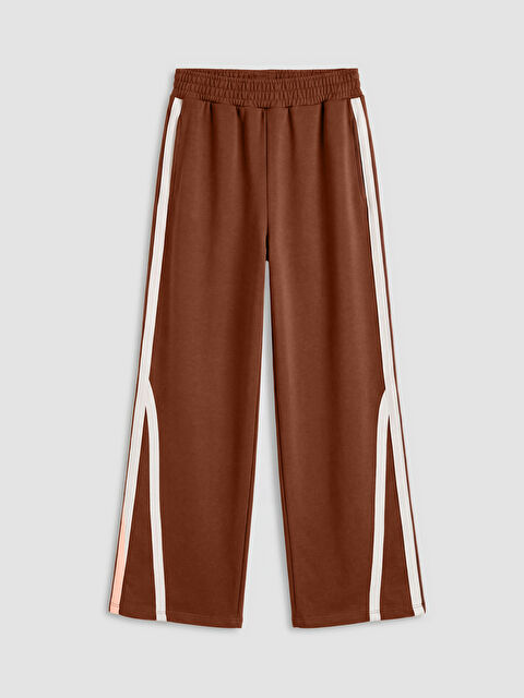 LCW Kids Geniş Paça Kız Çocuk Kalın Eşofman Altı - S6F179Z4-21P