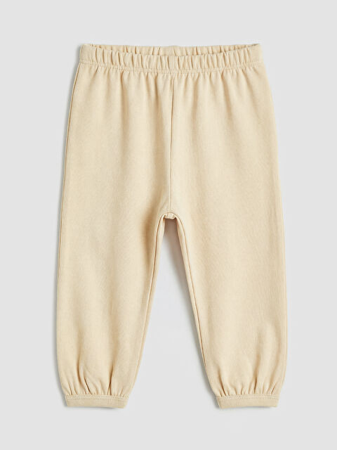 LCW baby Beli Lastikli Erkek Bebek Eşofman Altı - S6F181Z1-SYG