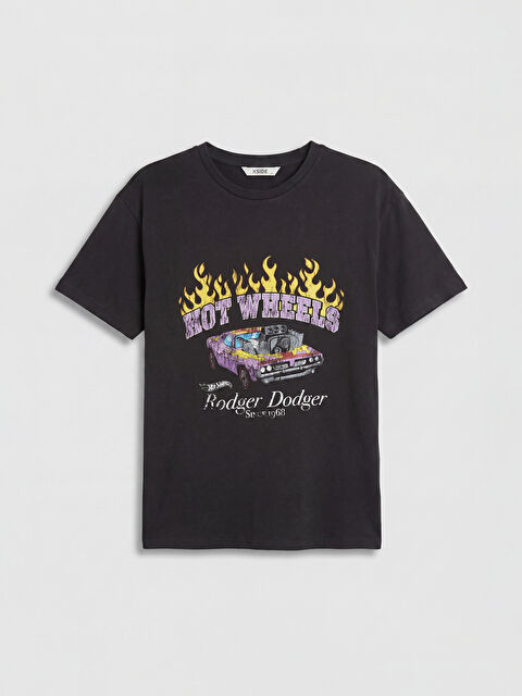 XSIDE Hot Wheels Baskılı Kadın Tişört