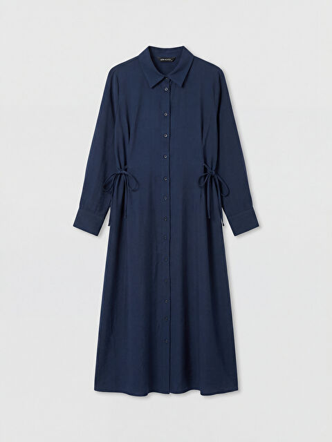 LCW Modest Modal Karışımlı Gömlek Elbise - S6B189Z8-ZZU