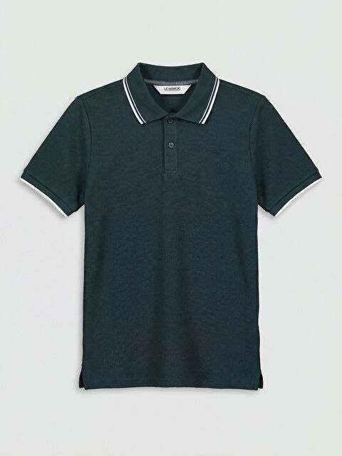 LCW Vision Kısa Kollu Polo Yaka Erkek Çocuk Tişört - S6E190Z4-HLP