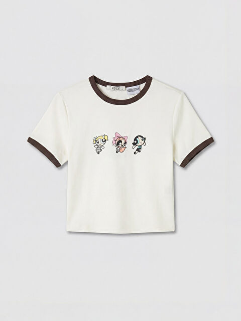 XSIDE Powerpuff Girls Baskılı Kadın Crop