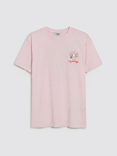 XSIDE Bisiklet Yaka My Melody Baskılı Kadın Tişört