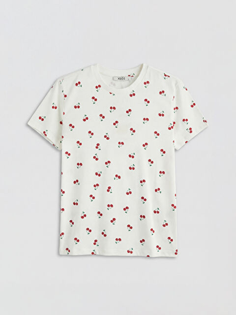 XSIDE Bisiklet Yaka Kadın Tişört