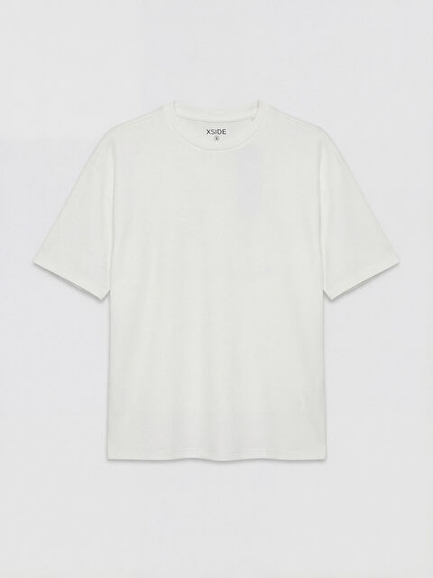 XSIDE Bisiklet Yaka Soft Touch Kadın Tişört