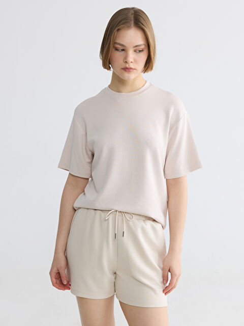 XSIDE Bisiklet Yaka Kadın Tişört