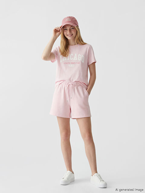 XSIDE Beli Lastikli Kadın Şort