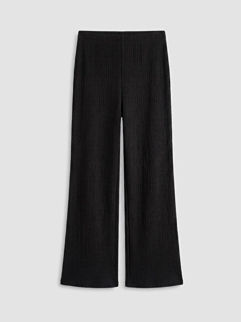 XSIDE Beli Lastikli Dokulu Kadın Pantolon