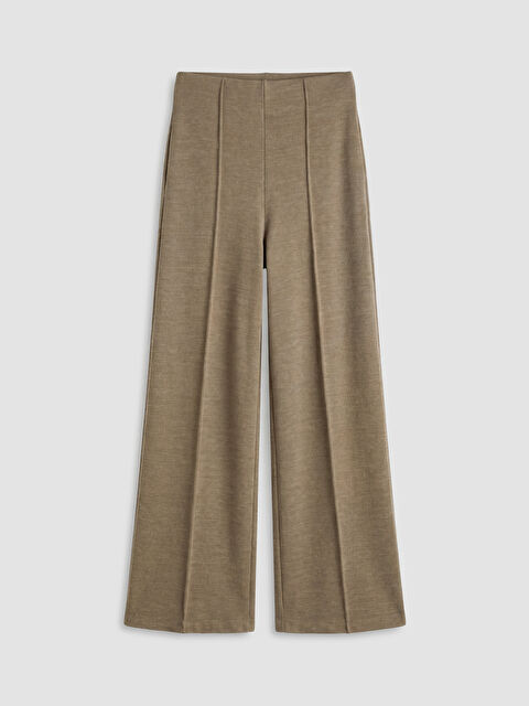 LCWAIKIKI Classic Yüksek Bel Geniş Paça Kadın Eşofman Altı - S6C217Z8-4Z0