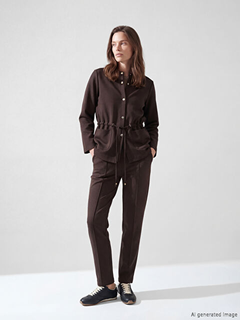 LCW Grace Beli Lastikli Kadın Pantolon - S6D219Z8-ZUP