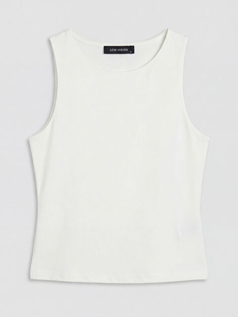 LCW Vision Bisiklet Yaka Kadın Atlet	 - S6D224Z8-Q6K