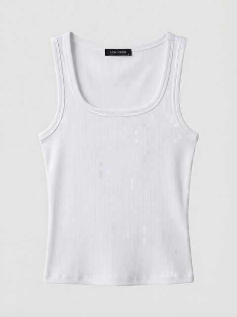 LCW Vision Kare Yaka Kadın Atlet - S6F224Z8-Q6K