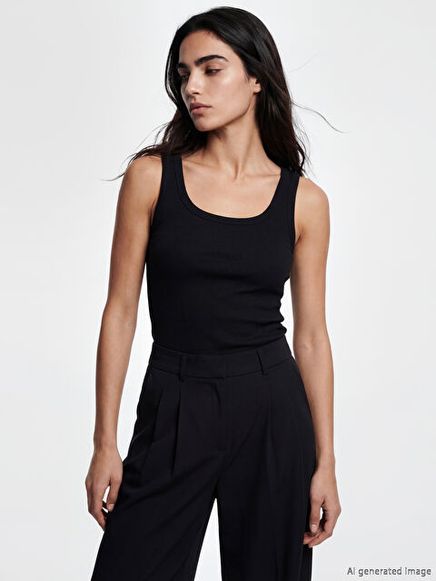 LCW Vision Kare Yaka Kadın Atlet