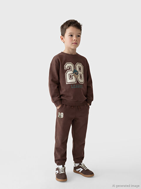 LCW Kids Bisiklet Yaka Erkek Çocuk Eşofman Takımı - S6F232Z1-L0C