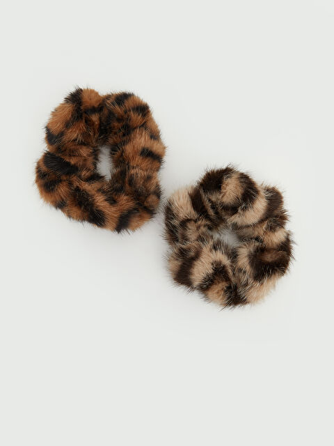 LC WAIKIKI Leopar Desenli Kadın Toka 2'li - S6D235Z8-M0T