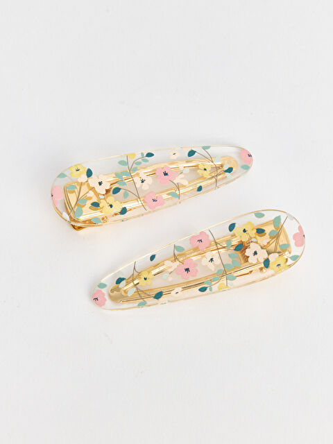 LCW JOY Desenli Kadın Toka Seti 2'li