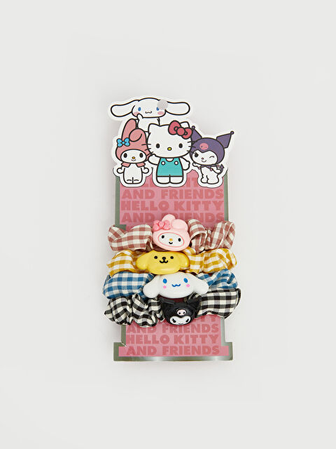 LCW JOY Hello Kitty Baskılı Kız Çocuk Lastik Toka 5'li