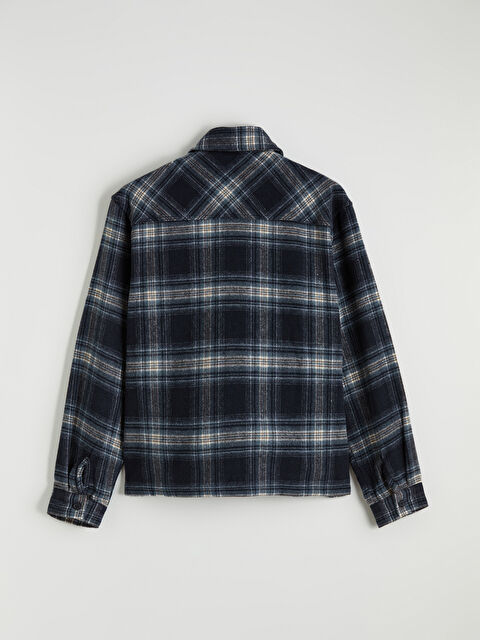 XSIDE Rahat Kalıp Ekose Erkek Oduncu Gömlek Ceket - S6C250Z8-LN6