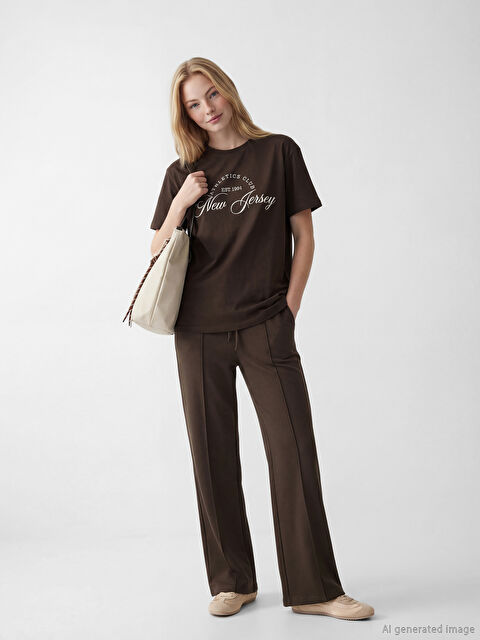 XSIDE Beli Lastikli Soft Touch Kadın Eşofman Altı