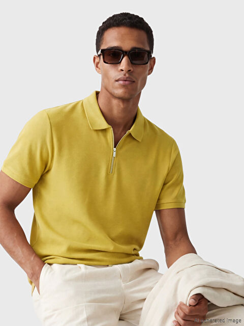 LCW Vision Polo Yaka Erkek Tişört - S6B275Z8-FMK