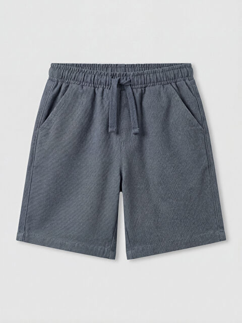 LCW baby Beli Lastikli Erkek Bebek Şort