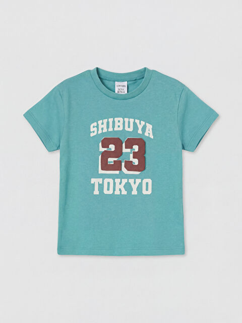 LCW baby Tokyo Baskılı Erkek Bebek Tişört